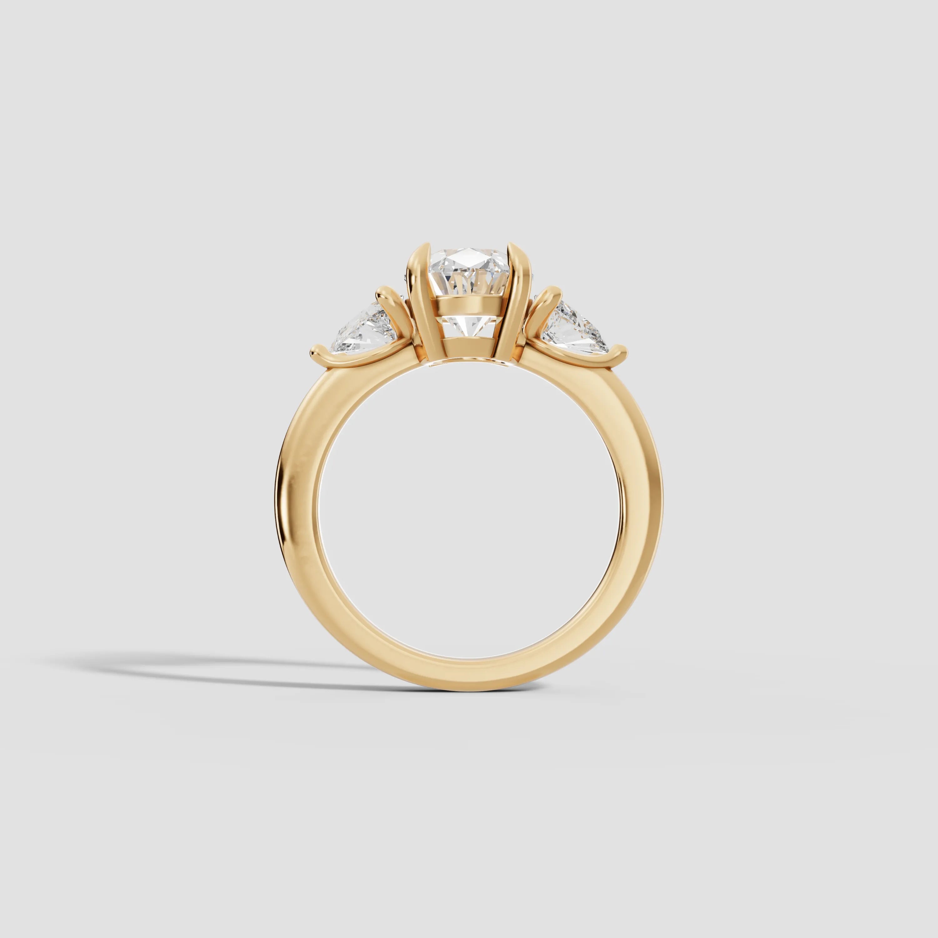 ELARA | Anillo trilogía oval