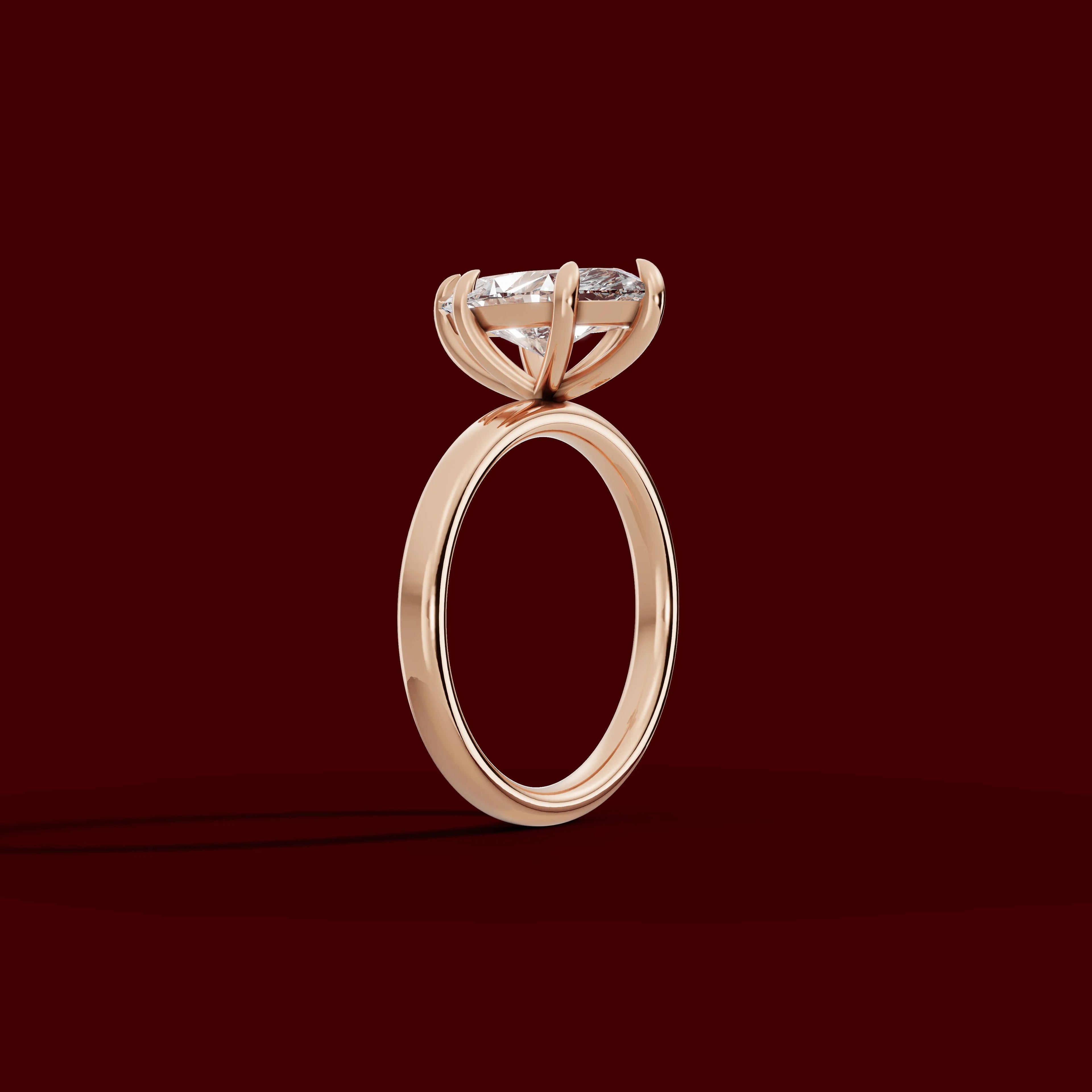 GAIA | Anillo solitario marquesa