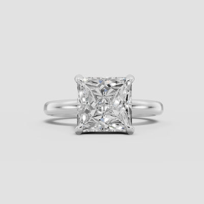 GAIA | Anillo solitario princesa