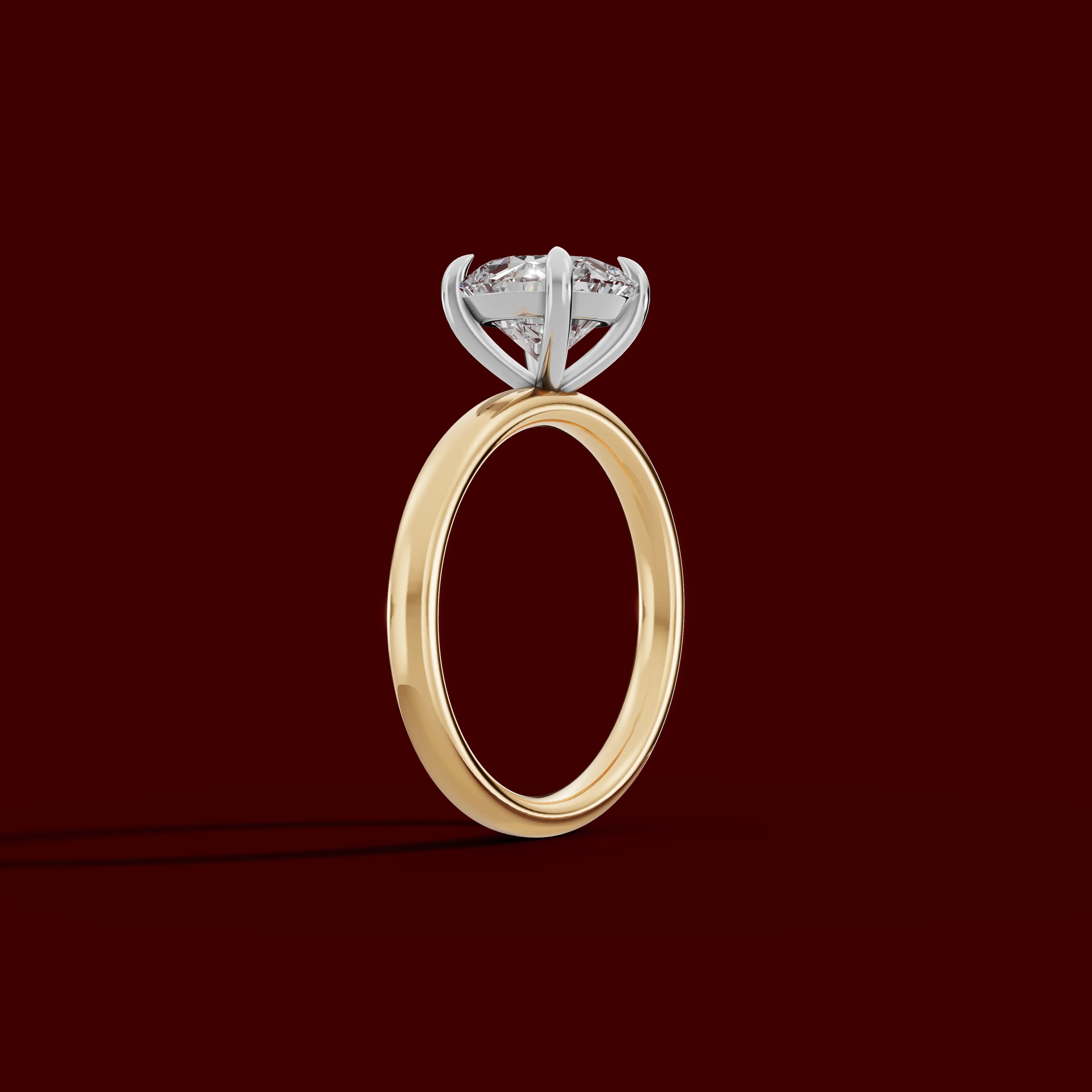 GAIA | Anillo solitario brillante