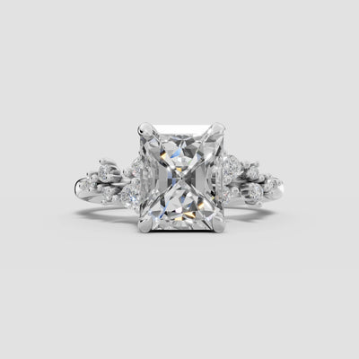 JASMINE | Anillo clúster radiante