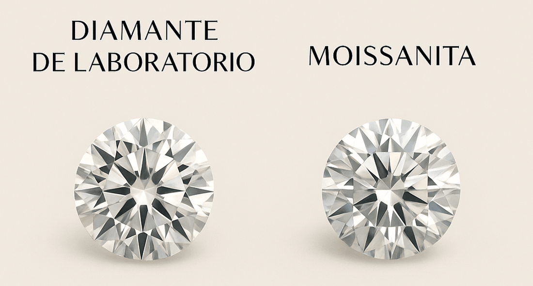 Diamante de laboratorio vs Moissanita - BRAVORA Jewelry