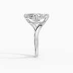 AXIS marquise bypass setting engagement ring - in context