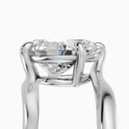 AXIS pear bypass setting engagement ring - lifestyle