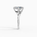 AXIS princess bypass setting engagement ring - close-up