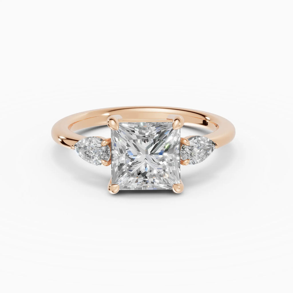 Anillo de compromiso ELARA princesa trilogía - galería
