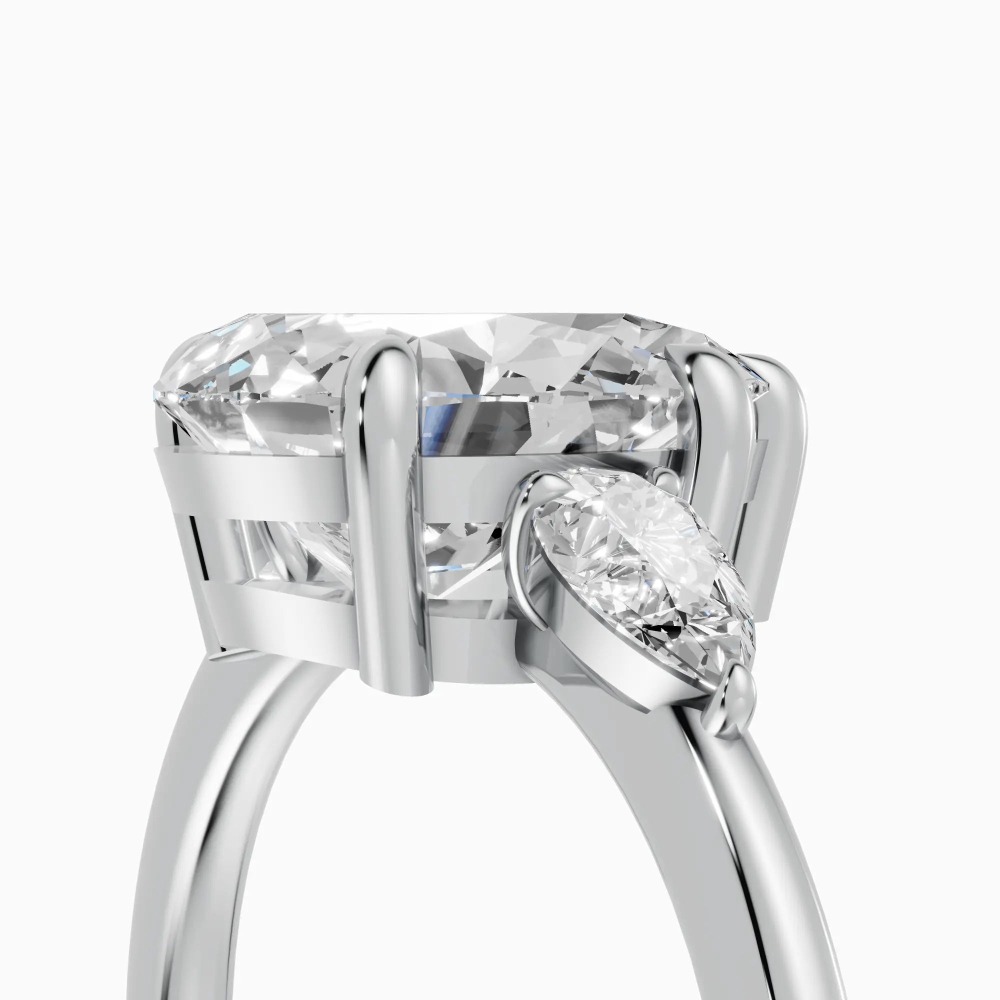 Anillo de compromiso ELARA pera trilogía