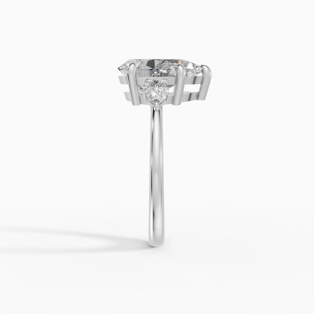 Anillo de compromiso ELARA pera trilogía