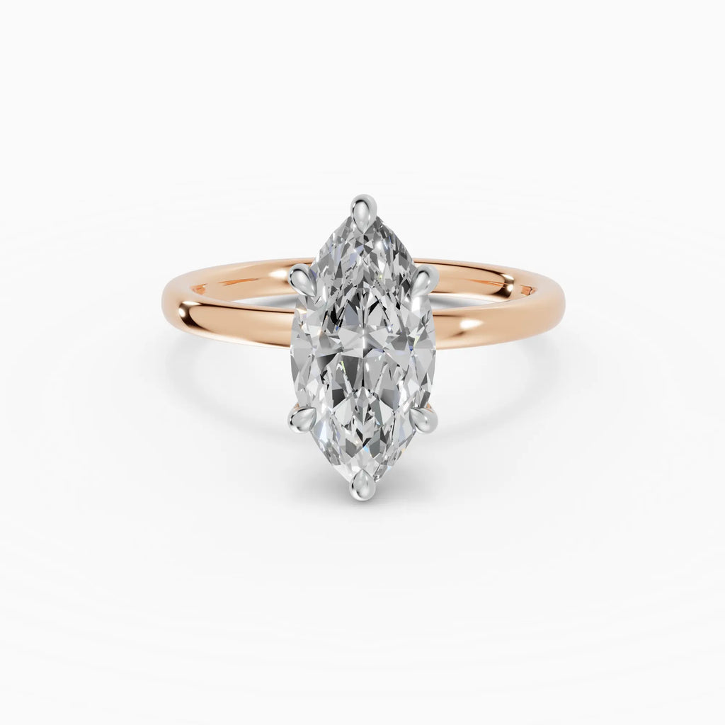 Anillo de compromiso GAIA marquesa solitario