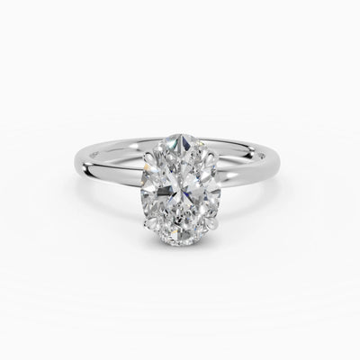 GAIA | Anillo solitario oval