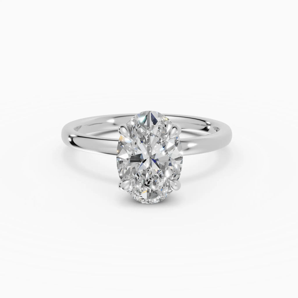 GAIA Oval Oro blanco render 1