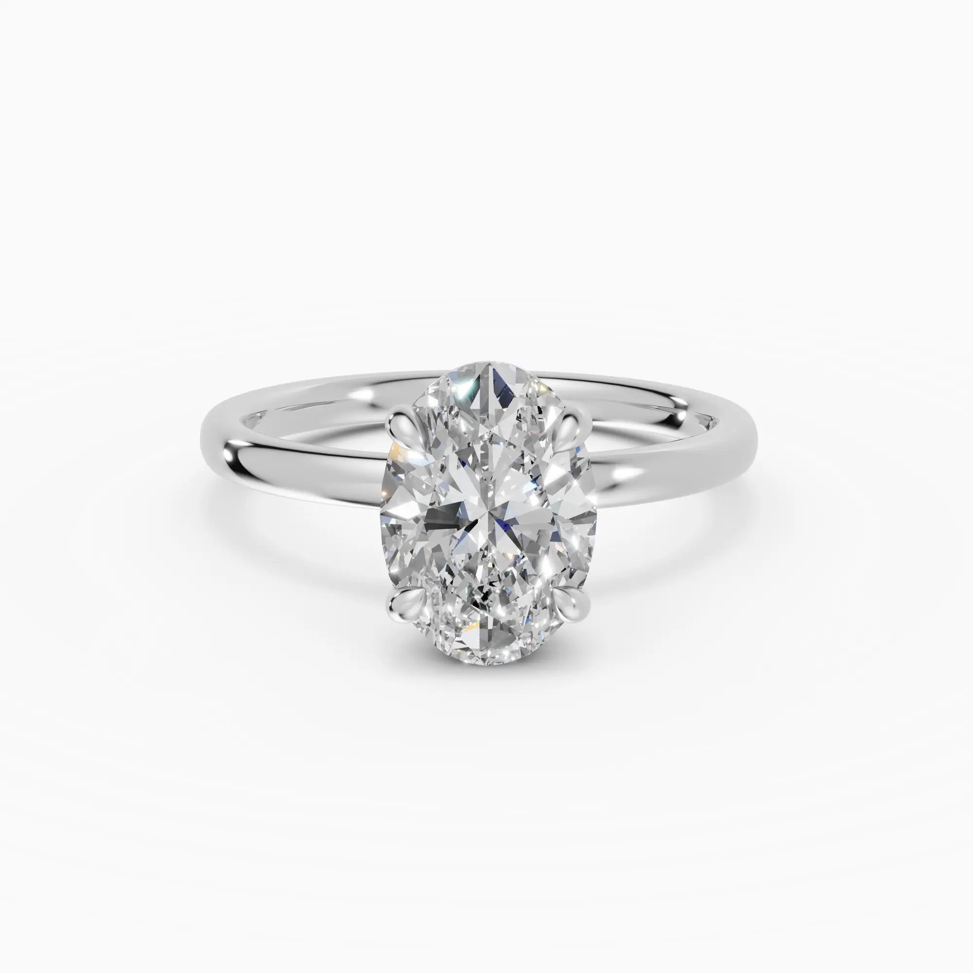 GAIA Oval Oro blanco render 1
