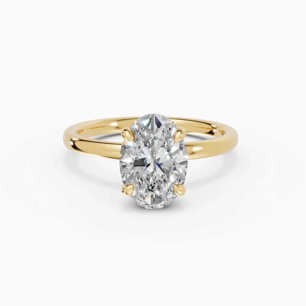 GAIA | Anillo solitario oval