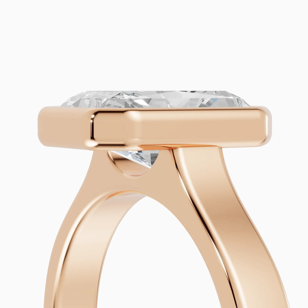 HERA | Anillo solitario radiante biselado