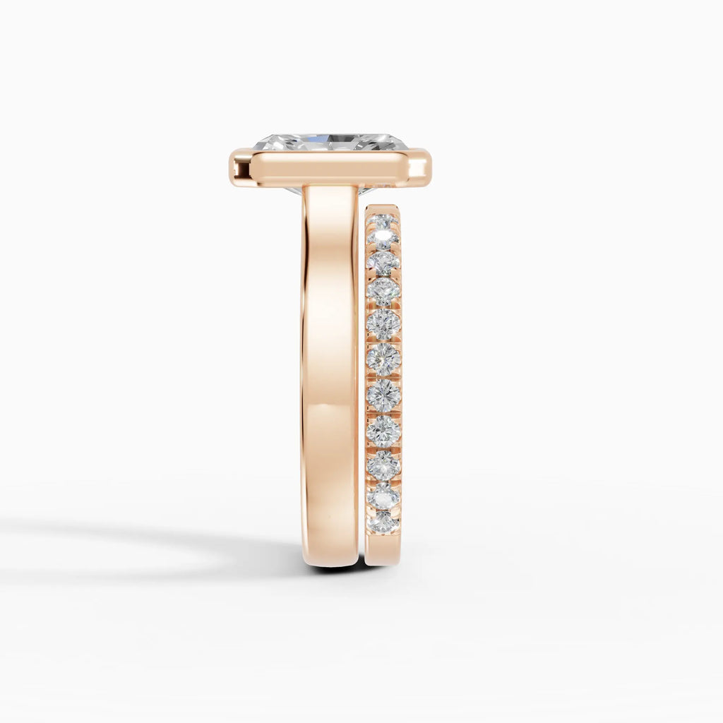 HERA | Anillo solitario radiante biselado