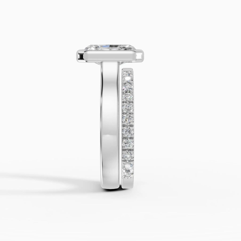 HERA | Anillo solitario radiante biselado