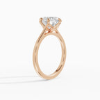 MAGNOLIA oval floral setting engagement ring - comparison