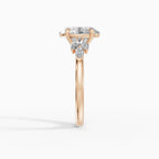 Anillo de compromiso VESTA oval clúster - contexto