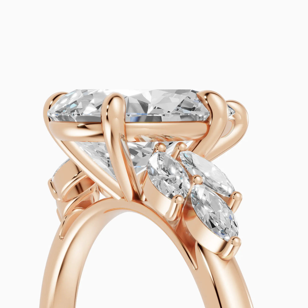 Anillo de compromiso VESTA pera clúster - lifestyle