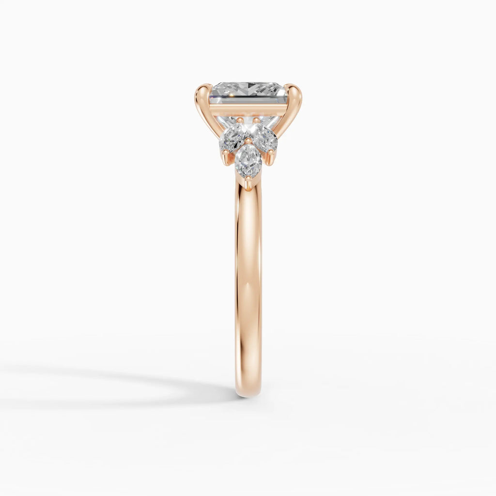 Anillo de compromiso VESTA princesa clúster - contexto