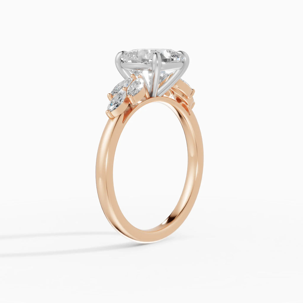 Anillo de compromiso VESTA cojín clúster