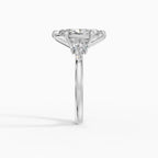 Anillo de compromiso VESTA marquesa clúster - primer plano
