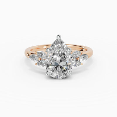 Anillo de compromiso VESTA pera clúster