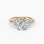 Anillo de compromiso VESTA brillante clúster