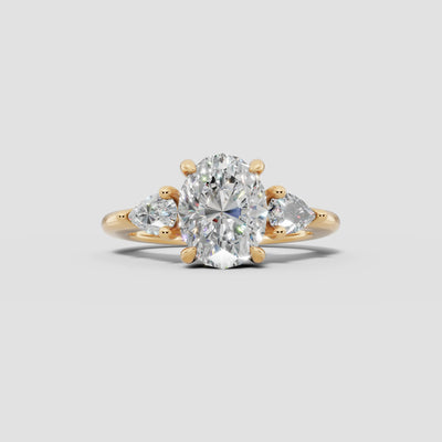 ELARA | Anillo trilogía oval