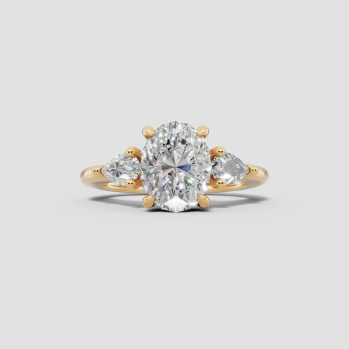 ELARA | Anillo trilogía oval