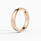 Set Alliances Rondes Couple 4mm + 2mm | ESSENTIA