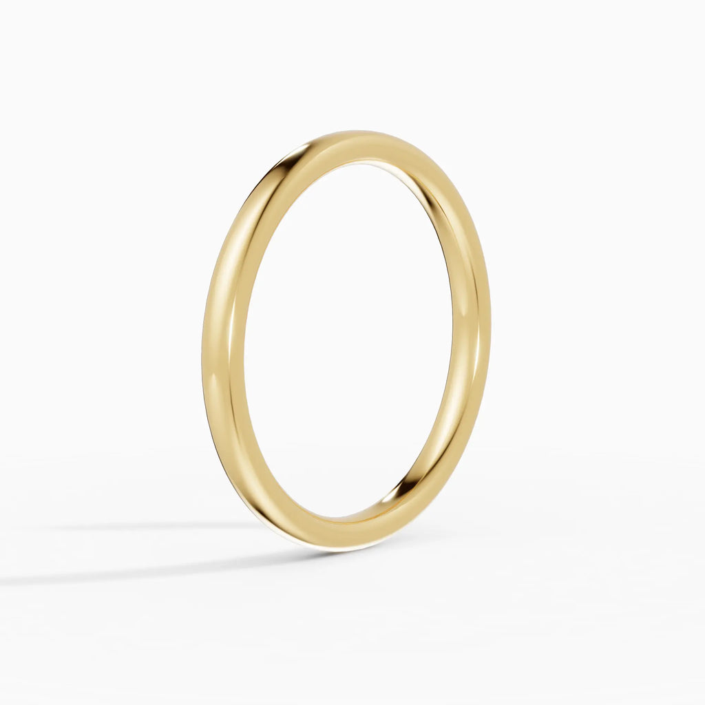 Set Alliances Rondes Couple 4mm + 2mm | ESSENTIA