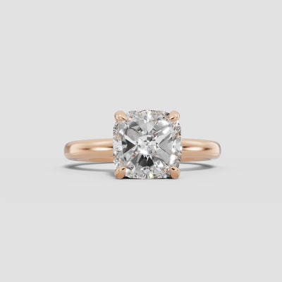 GAIA | Anillo solitario cojín