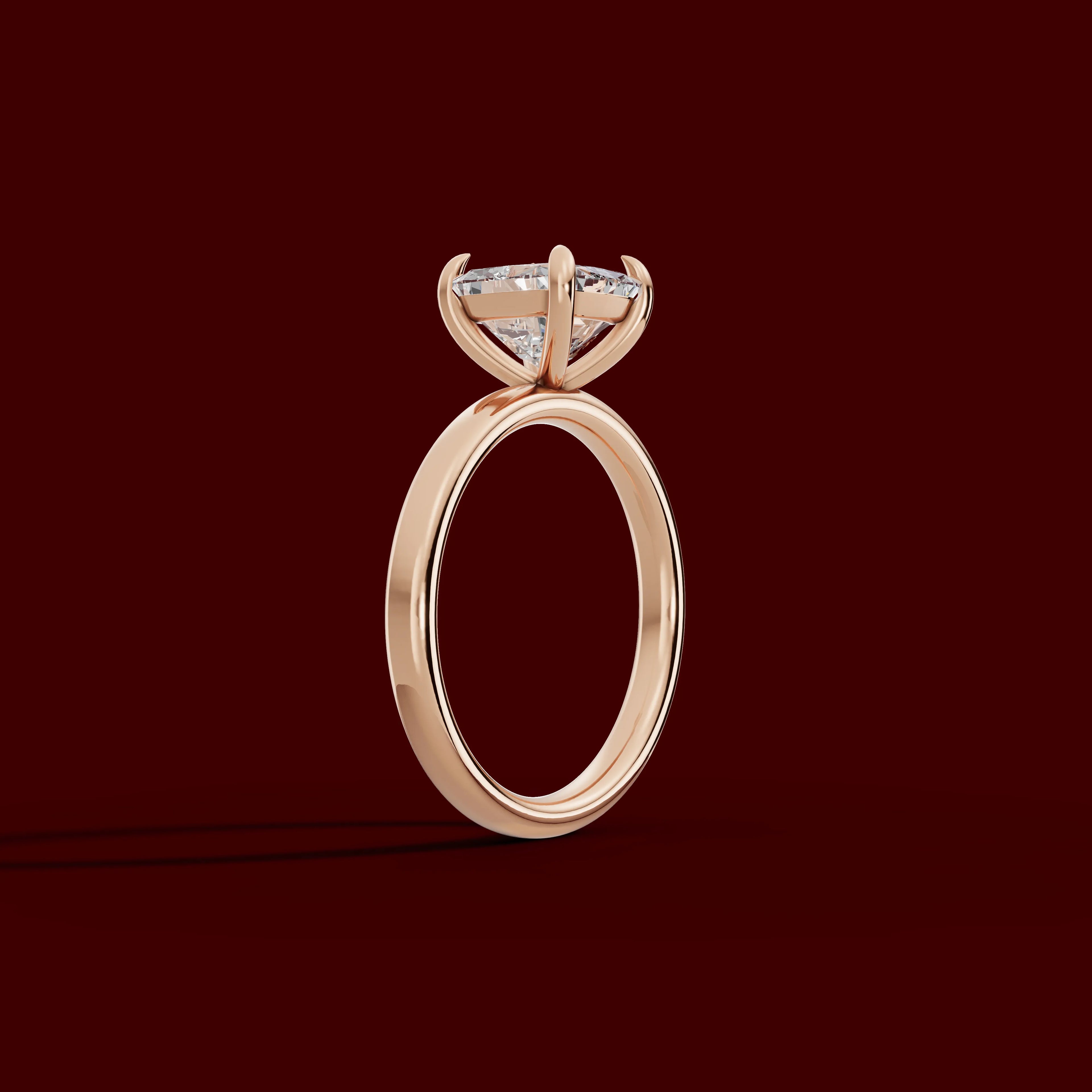 GAIA | Anillo solitario cojín