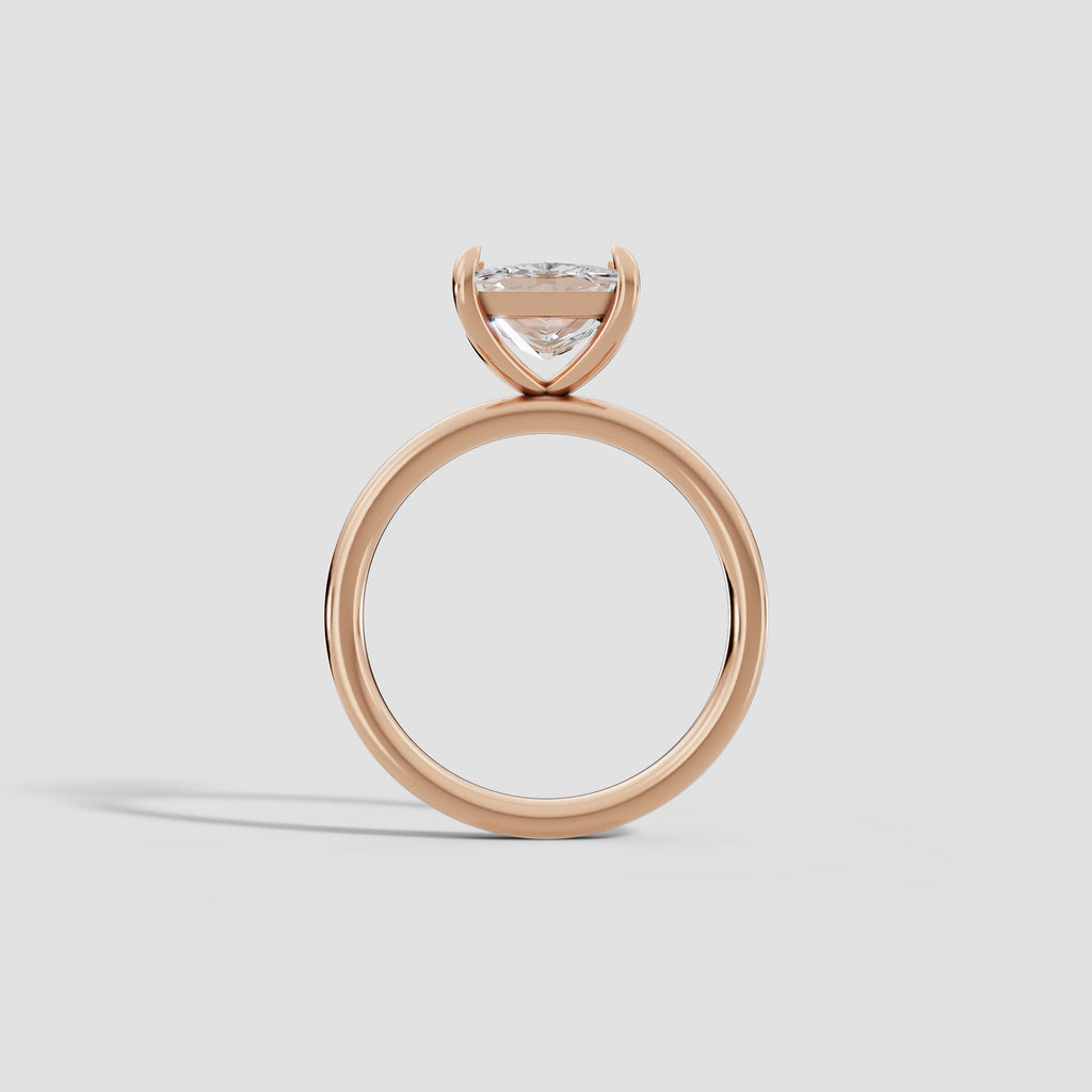GAIA | Anillo solitario princesa