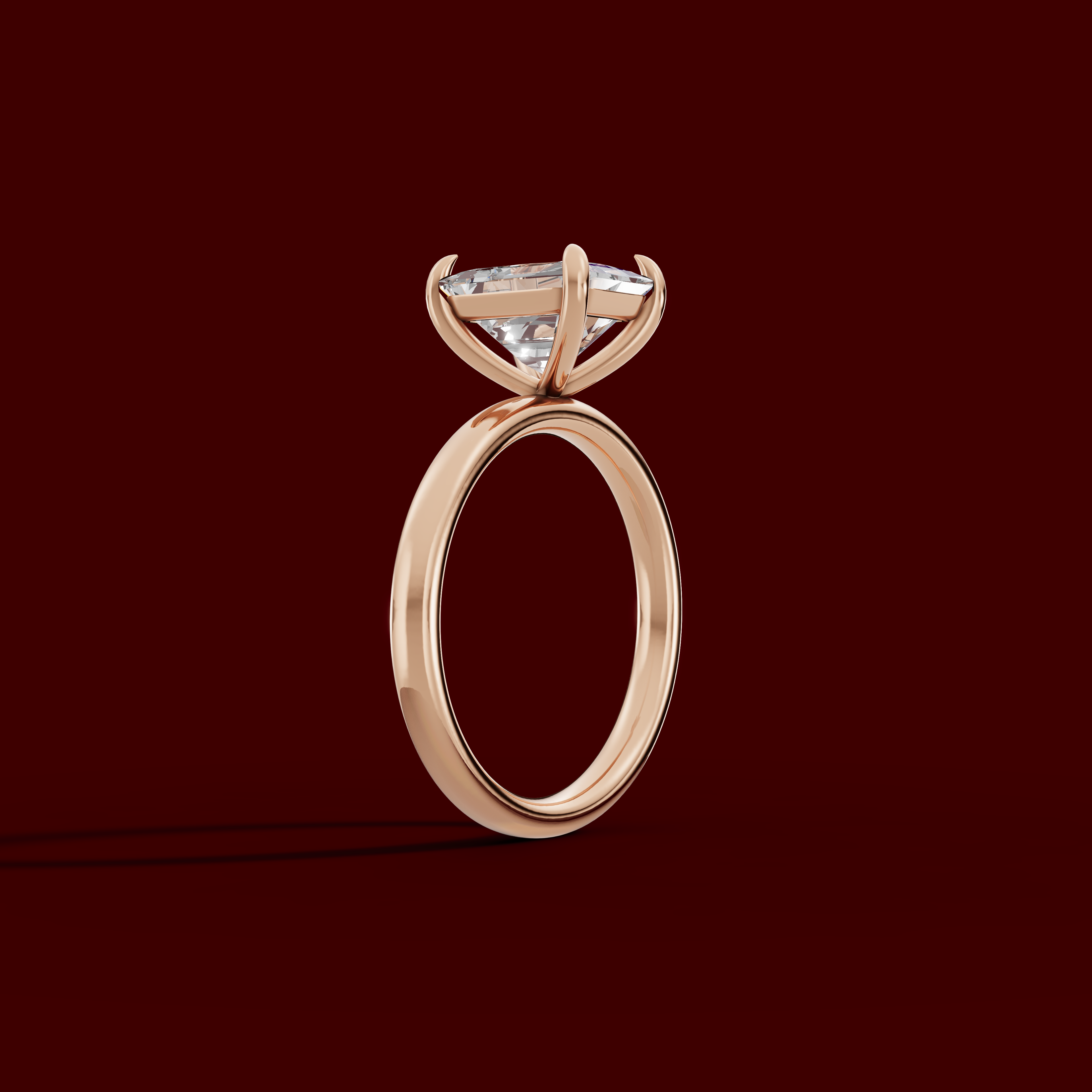 GAIA | Anillo solitario radiante