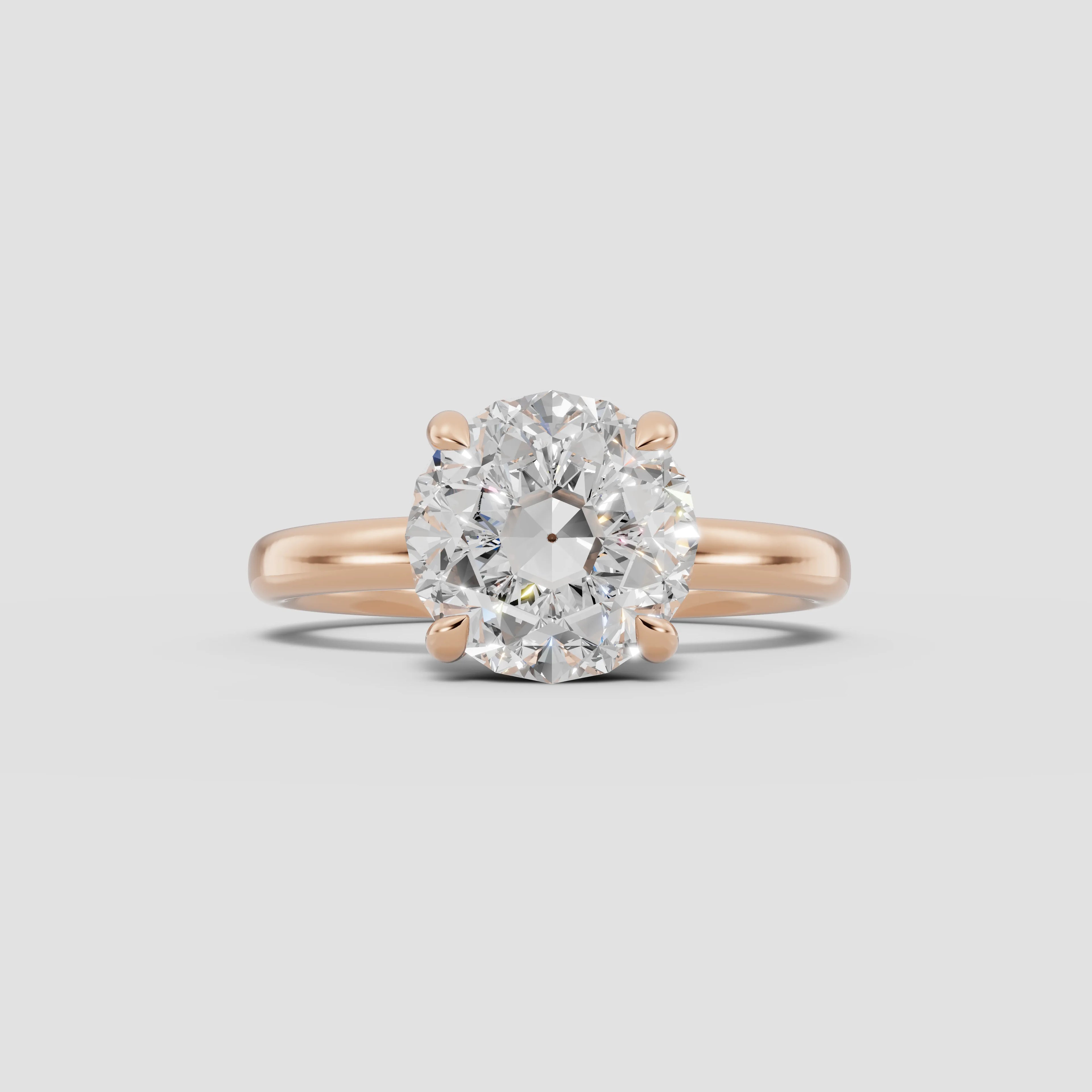 GAIA | Anillo solitario brillante