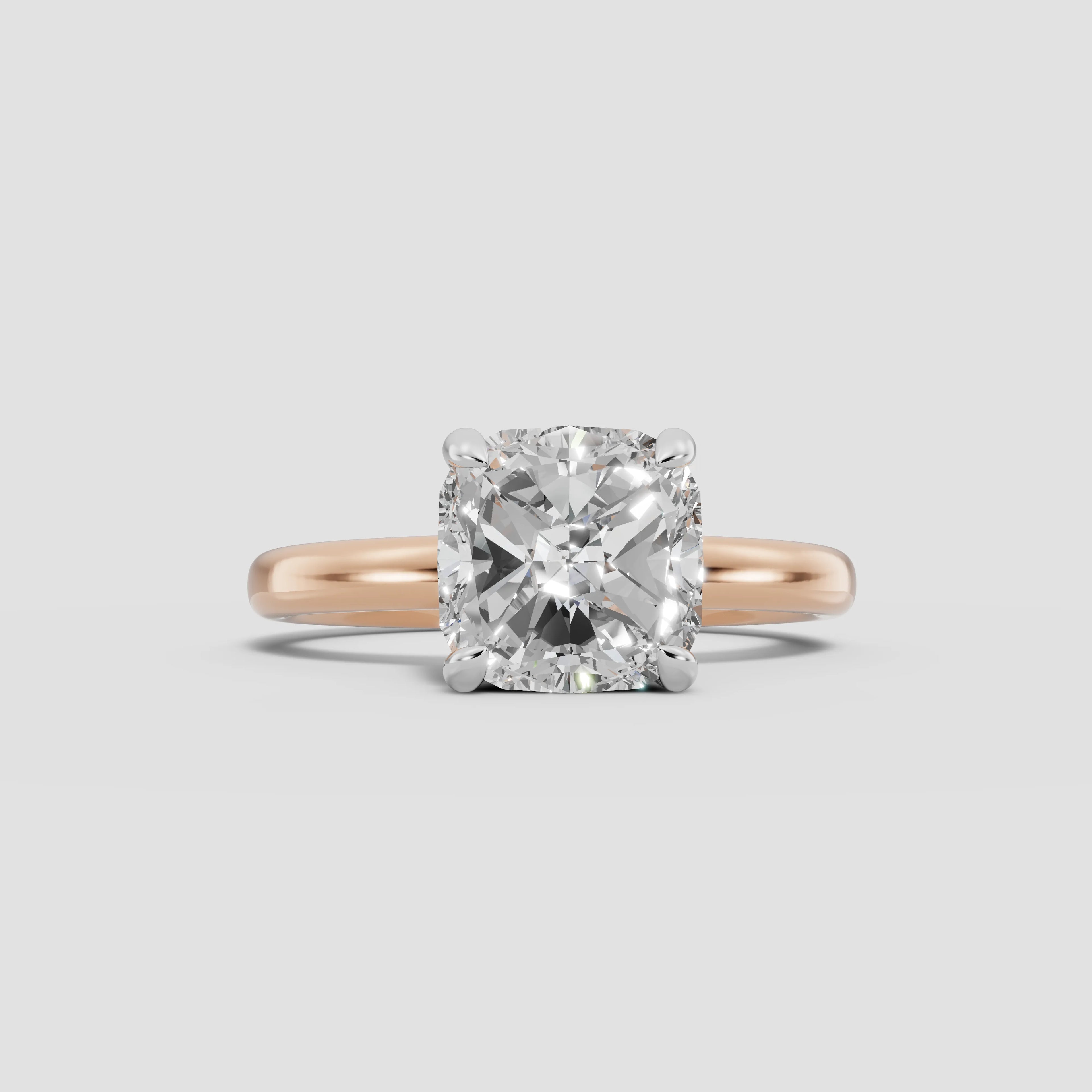 GAIA | Anillo solitario cojín