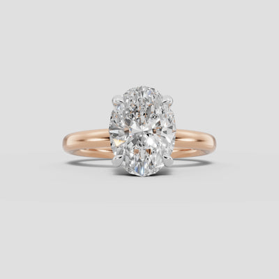 GAIA | Anillo solitario oval