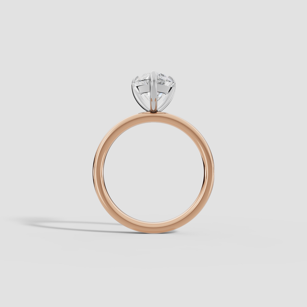 GAIA | Anillo solitario pera