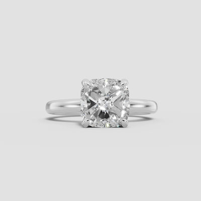 GAIA | Anillo solitario cojín