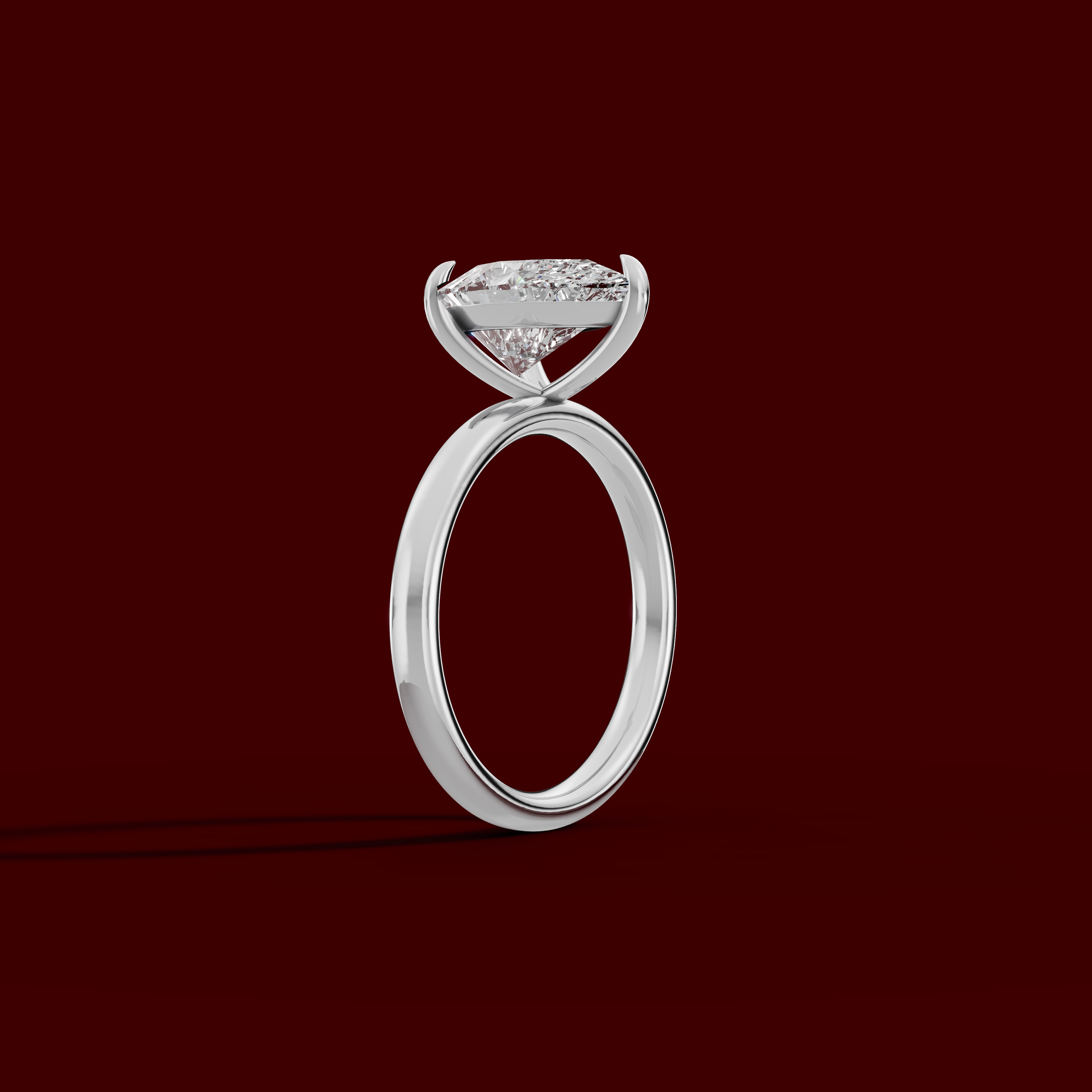 GAIA | Anillo solitario pera