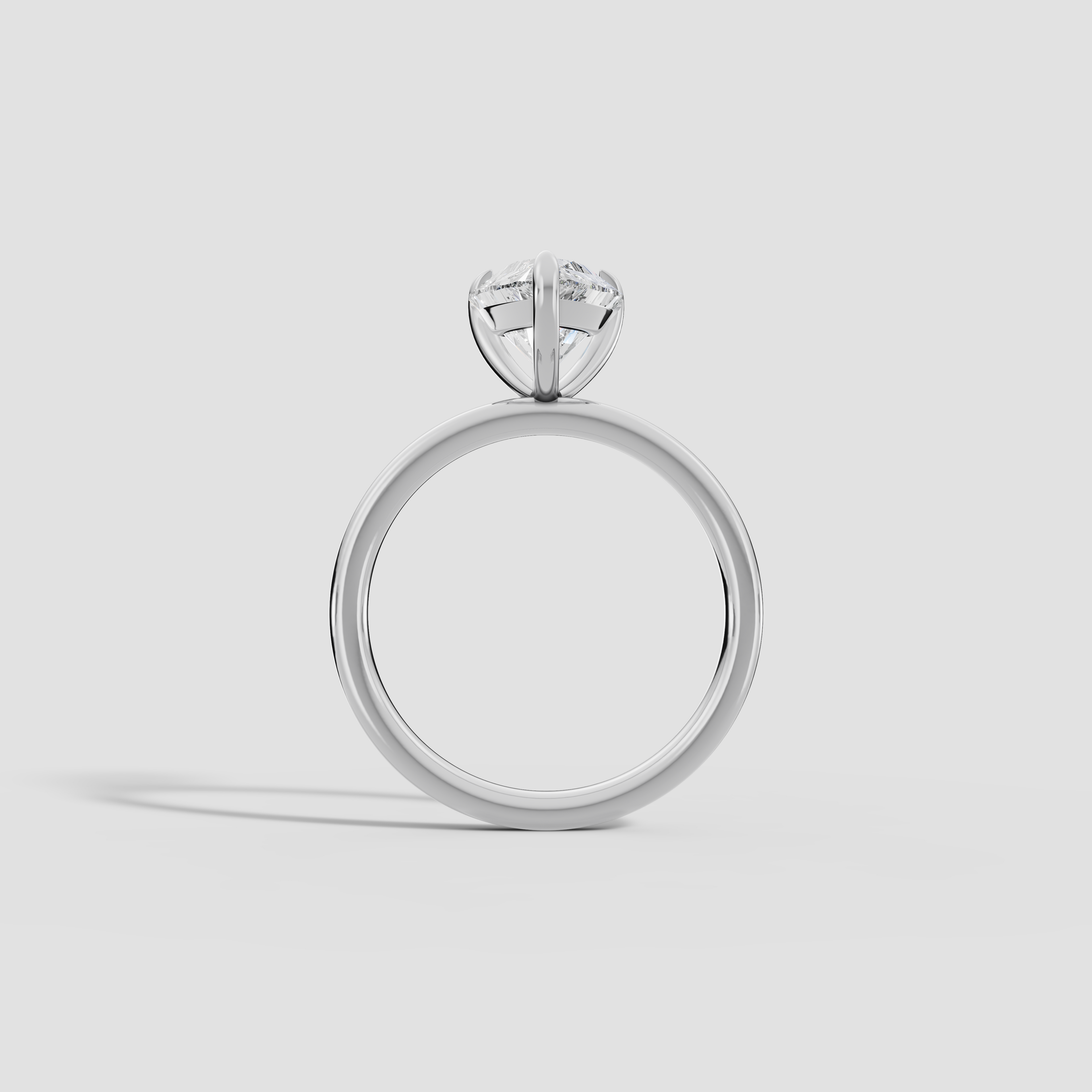 GAIA | Anillo solitario pera