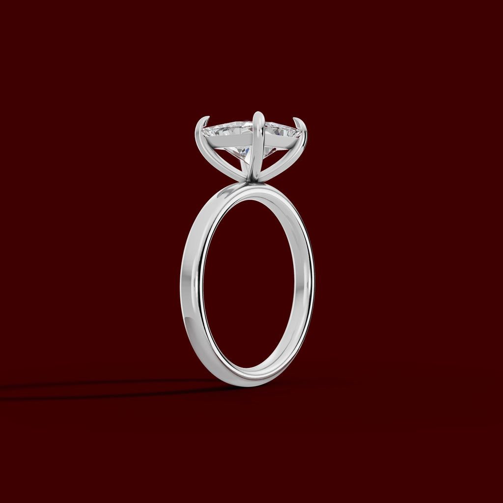 GAIA | Anillo solitario princesa