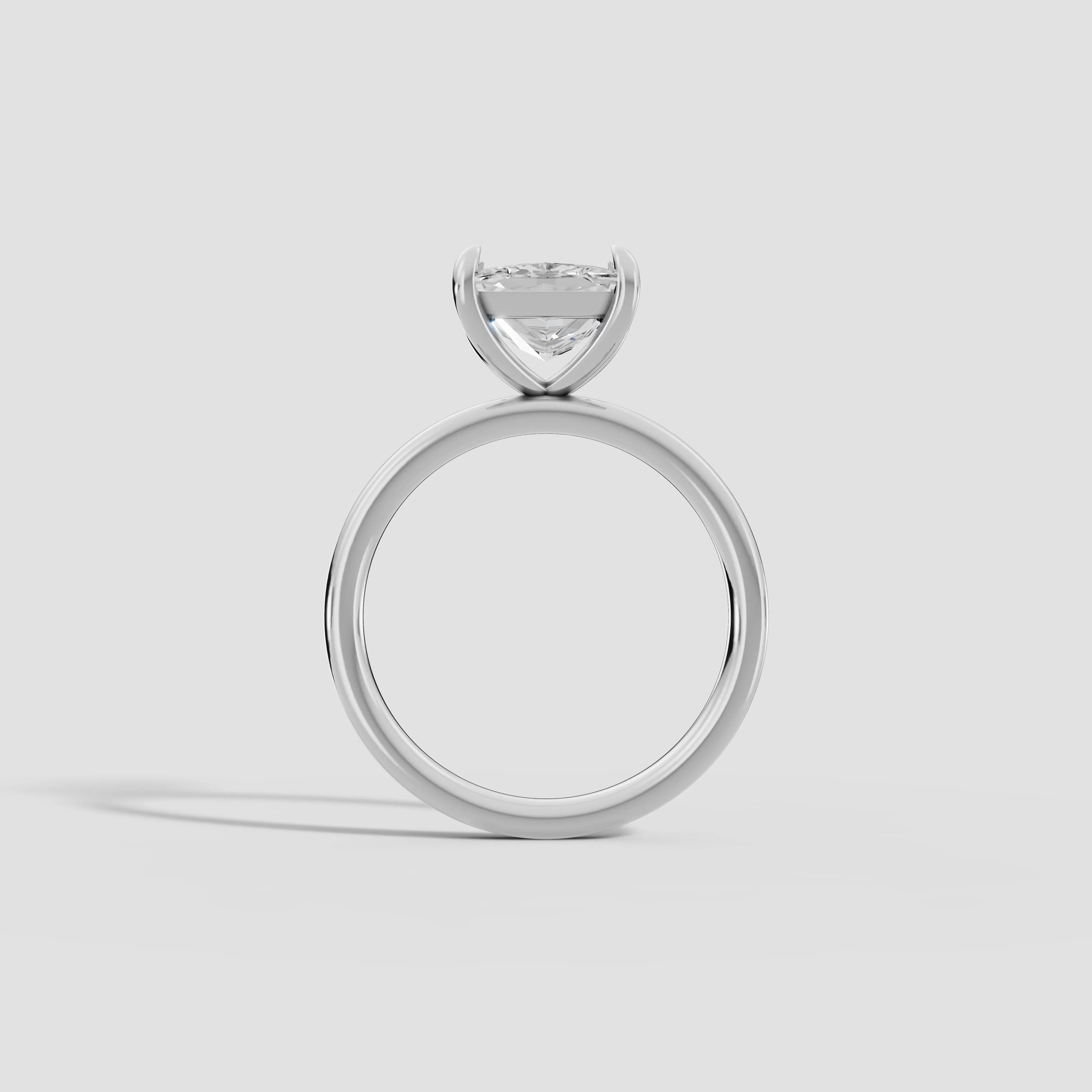 GAIA | Anillo solitario princesa