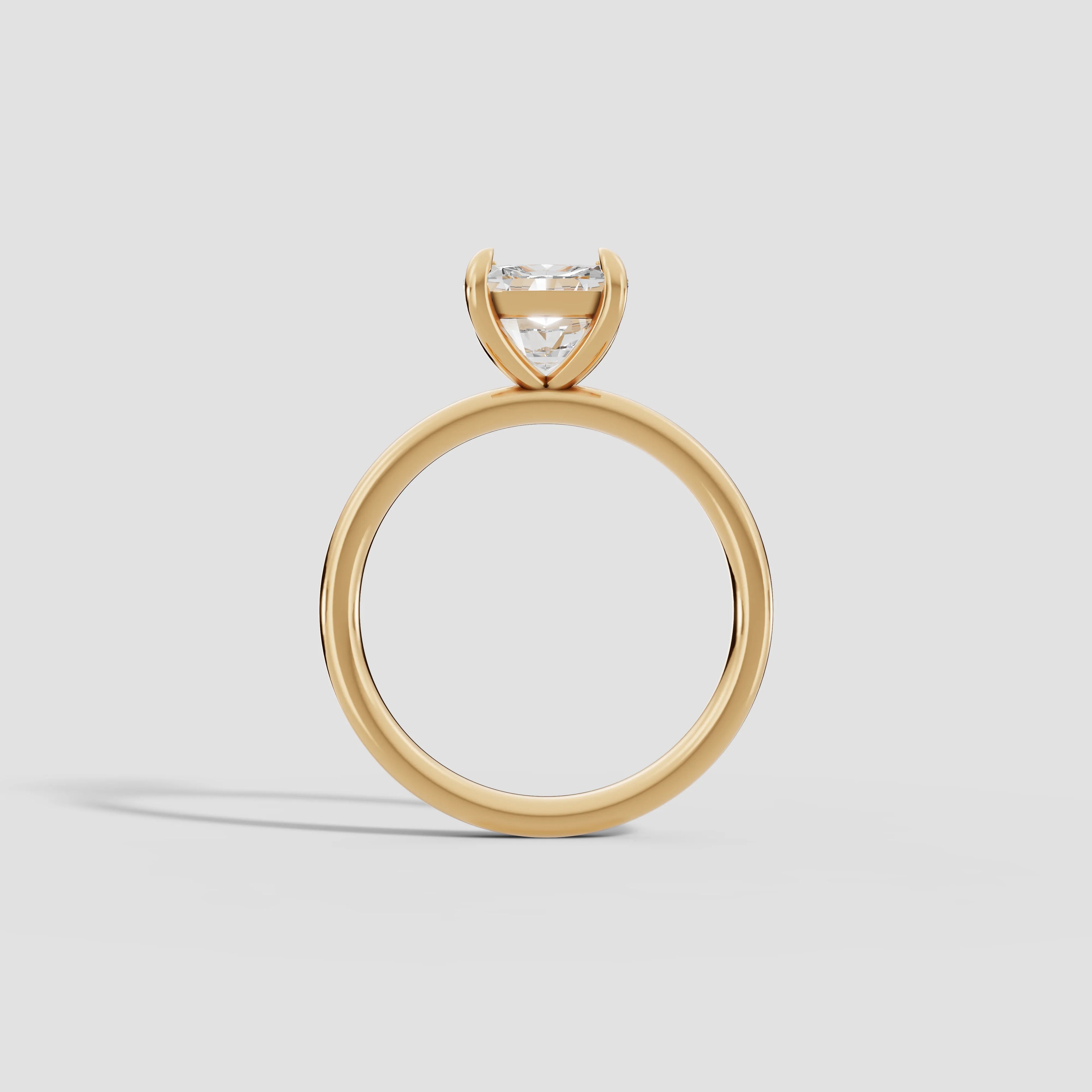 GAIA | Anillo solitario cojín