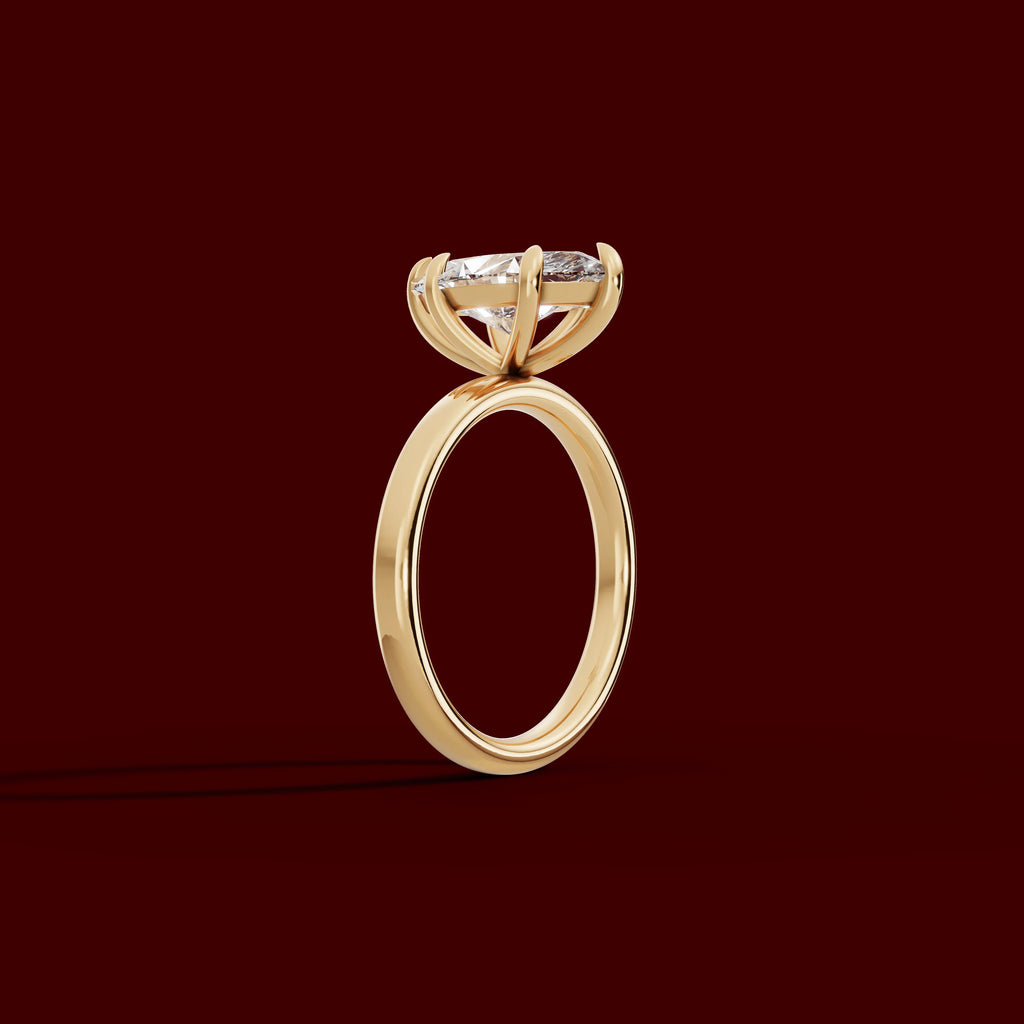 GAIA | Anillo solitario marquesa