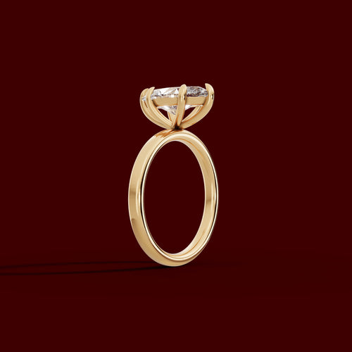 GAIA | Anillo solitario marquesa