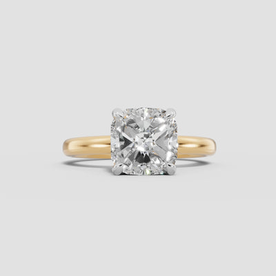 GAIA | Anillo solitario cojín