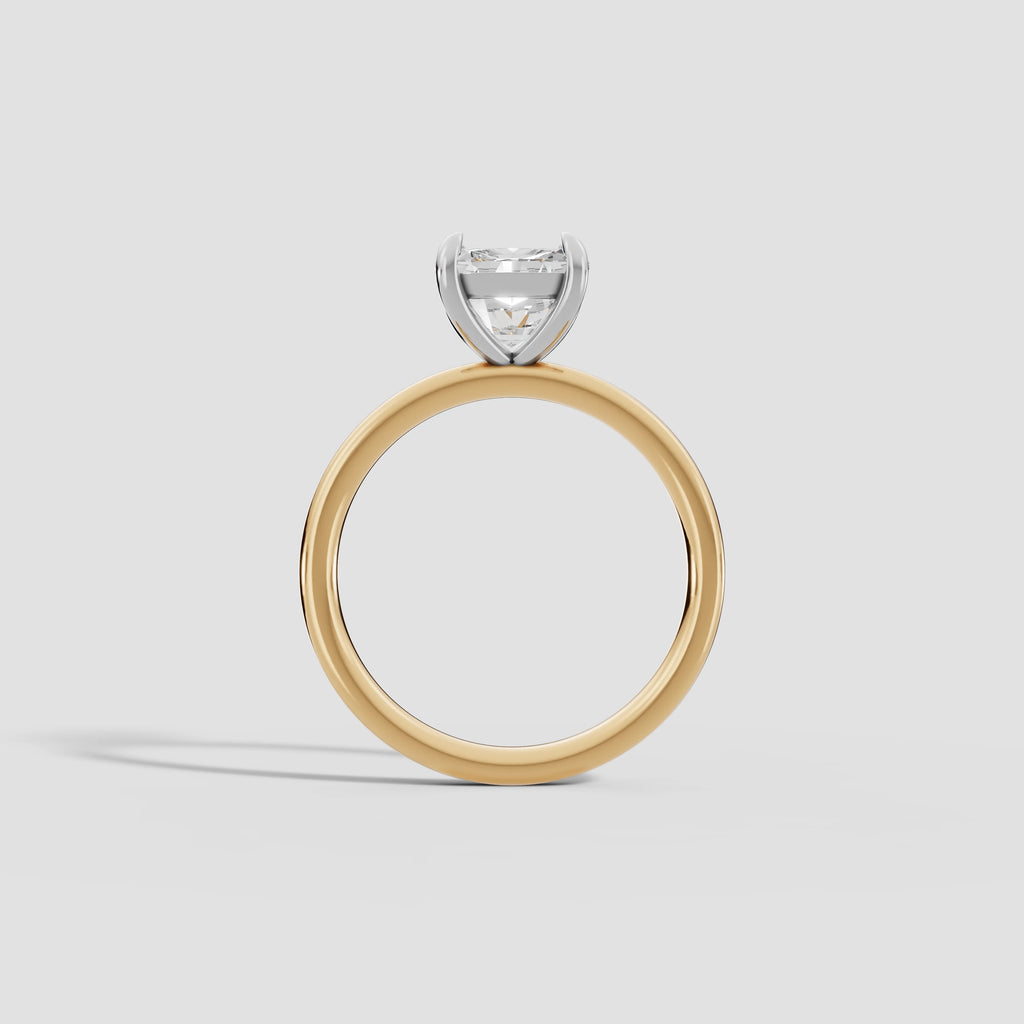 GAIA | Anillo solitario cojín